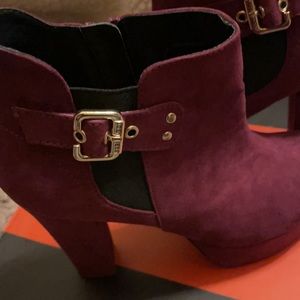 GUESS Dark Pink Fabric 9M GGJAXON Shoe